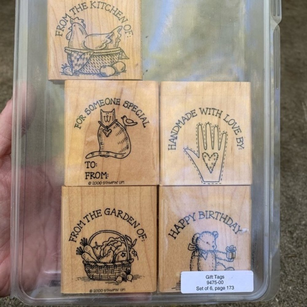 2 for $15 - Stampin' Up! Gift Tags set